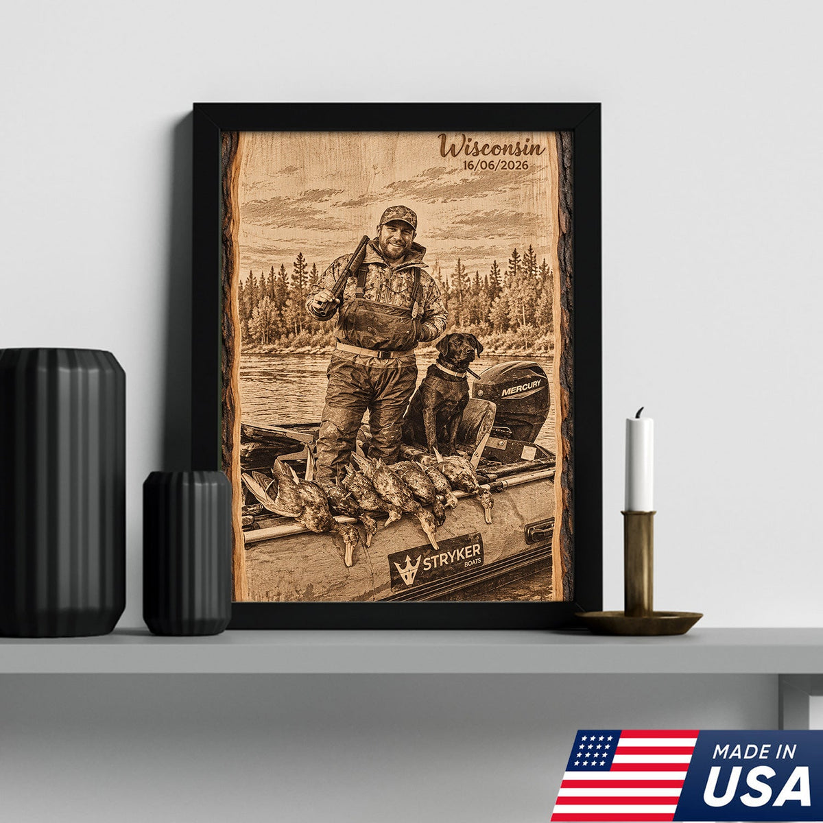 Personalized Hunting Memories Canvas