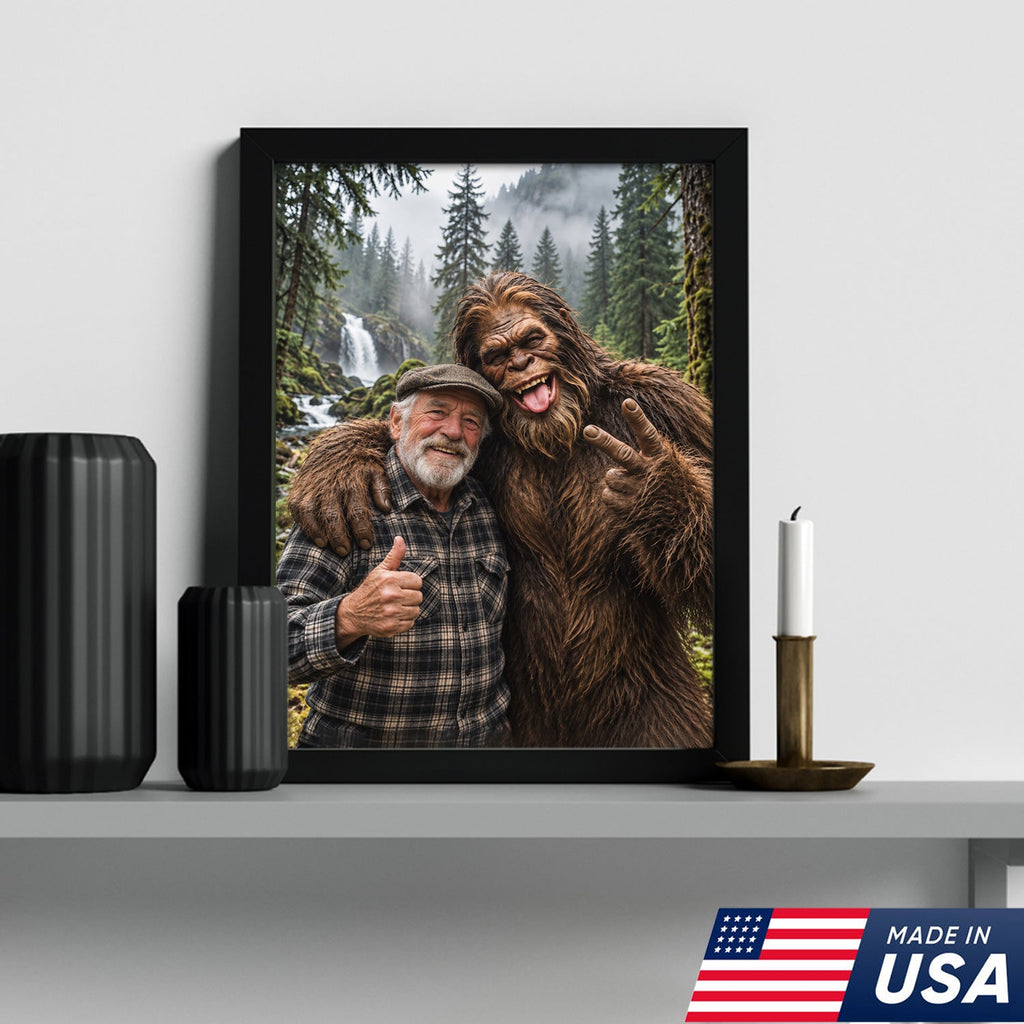 Custom Bigfoot Buddy Canvas