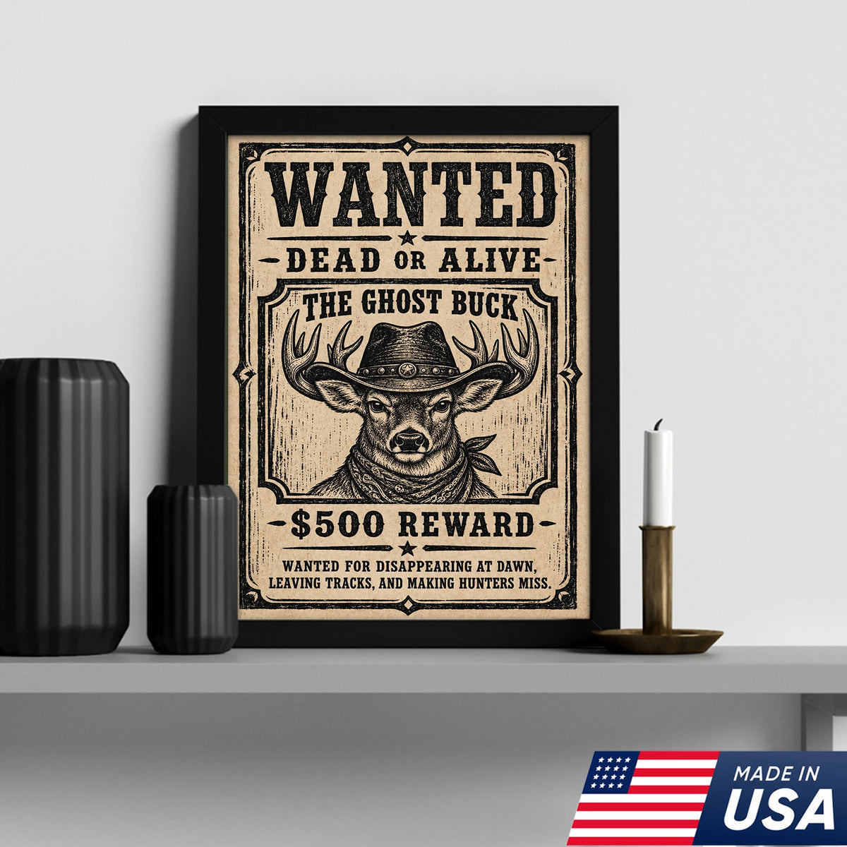 Wanted Ghost Buck Canvas product image 7