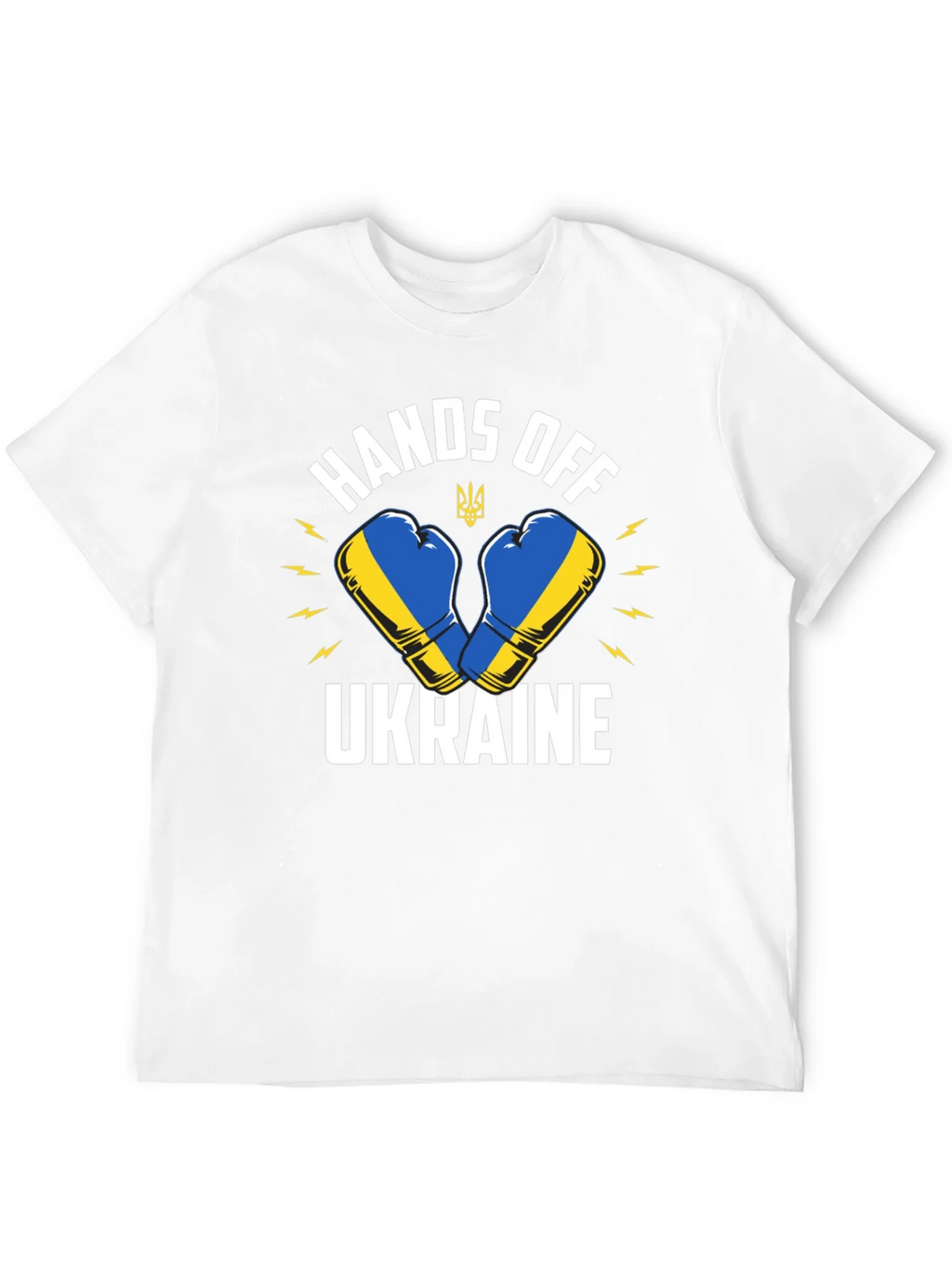 Hands Off Ukraine Boxing Glove T-Shirt product image 11