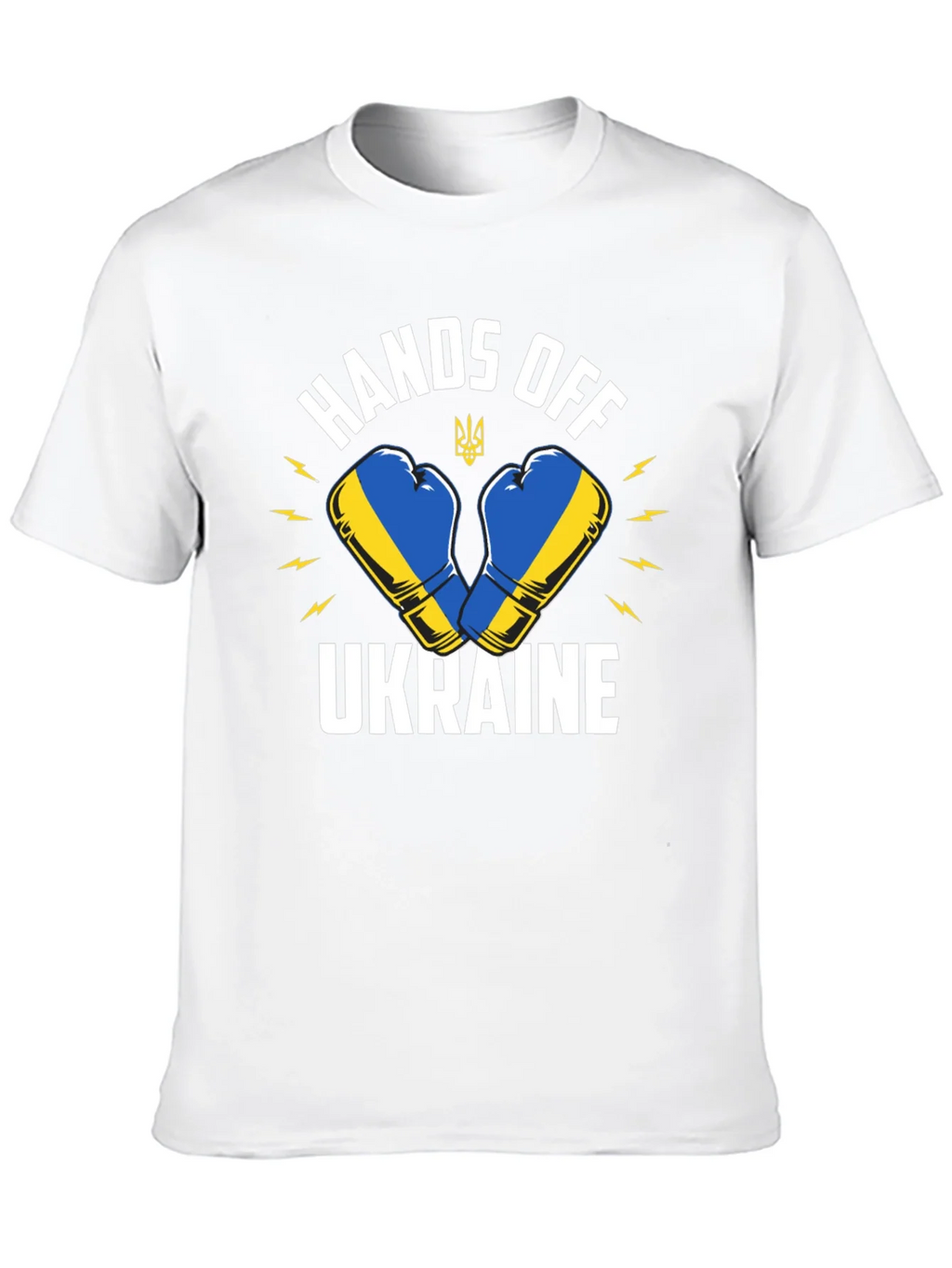 Hands Off Ukraine Boxing Glove T-Shirt product image 9