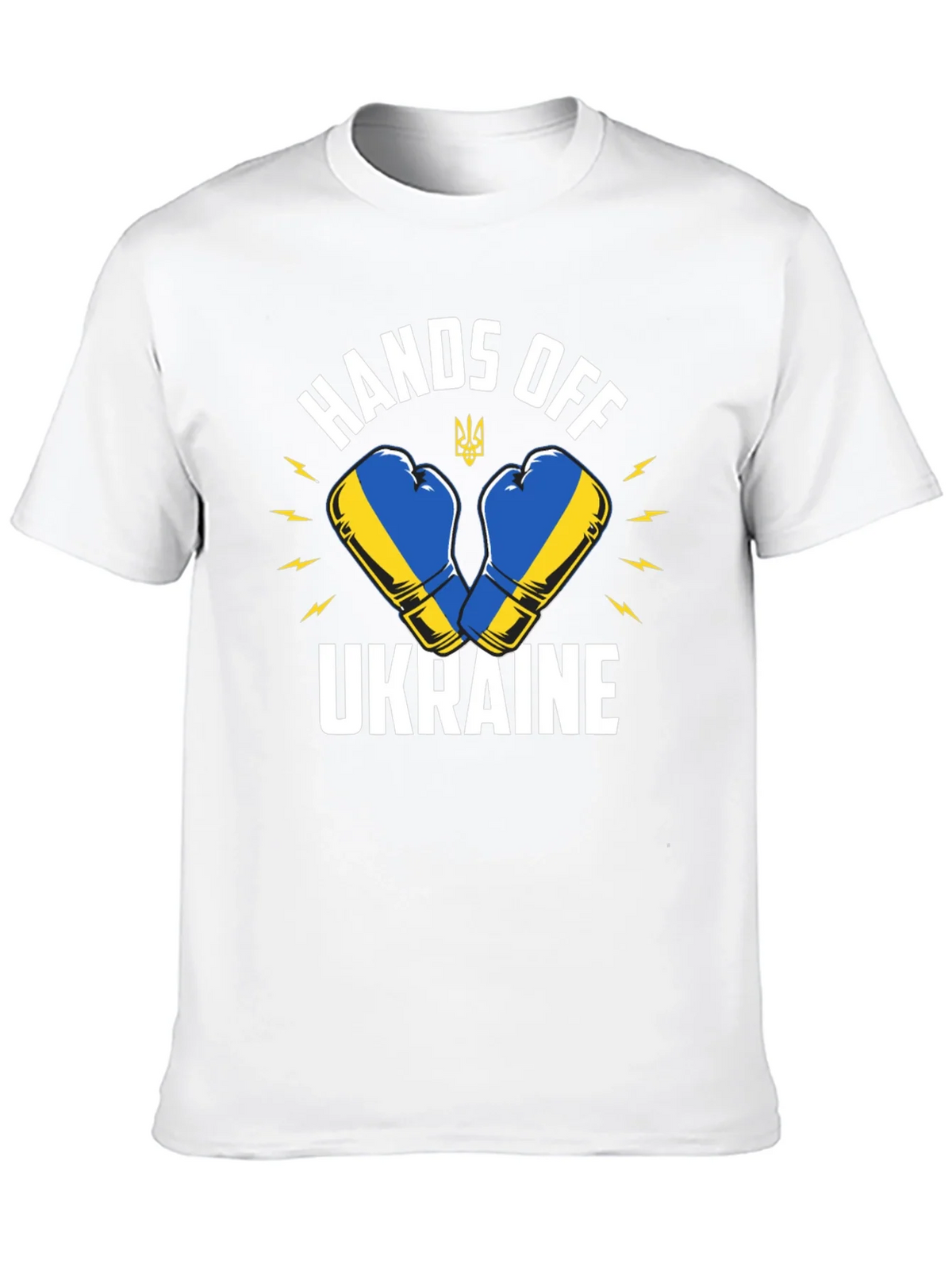 Hands Off Ukraine Boxing Glove T-Shirt product image 9