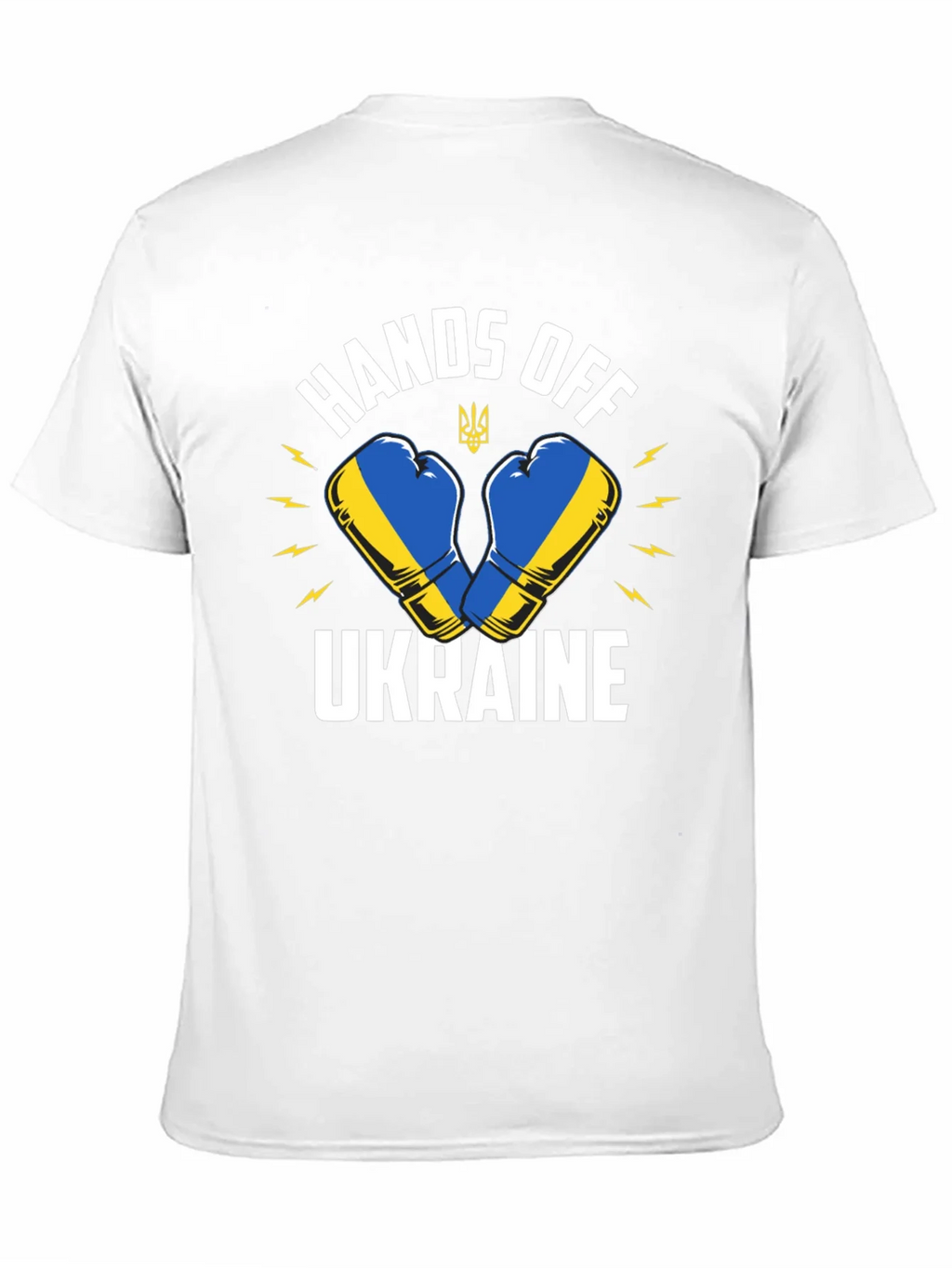 Hands Off Ukraine Boxing Glove T-Shirt product image 10
