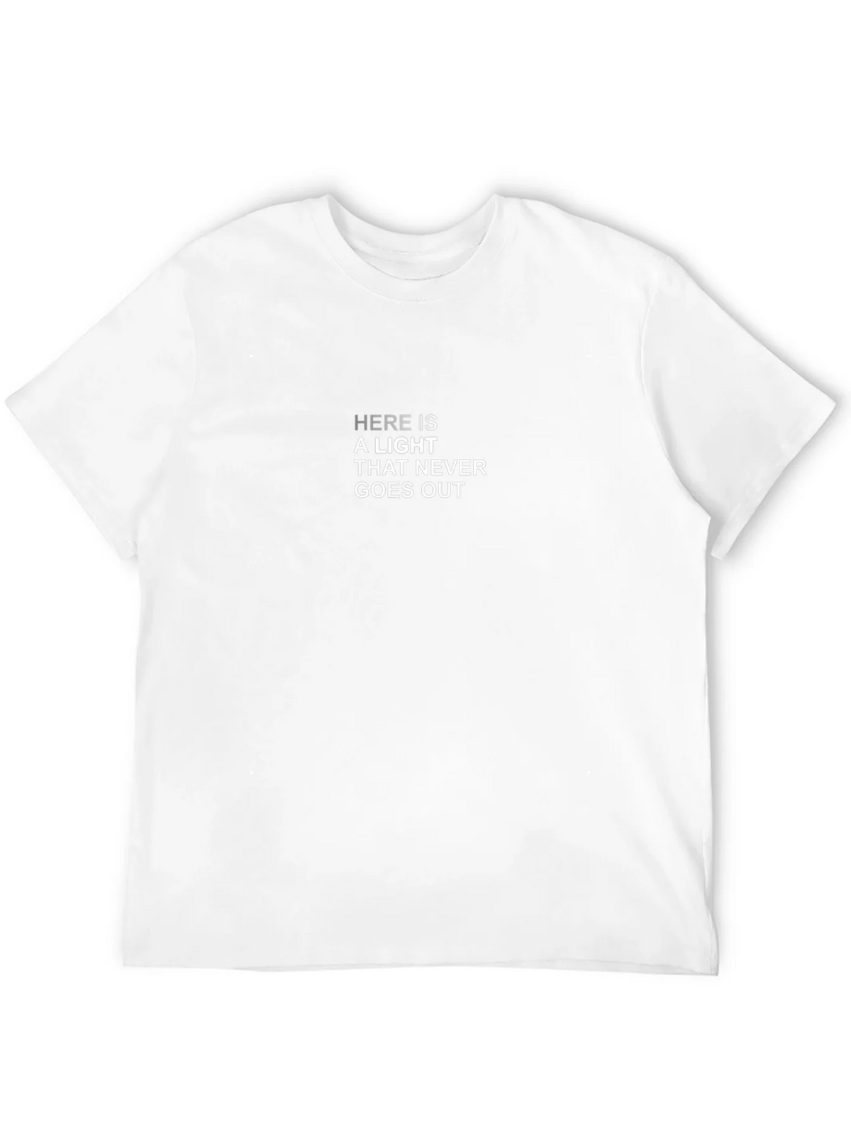Here Is A Light Black T-Shirt product image 7