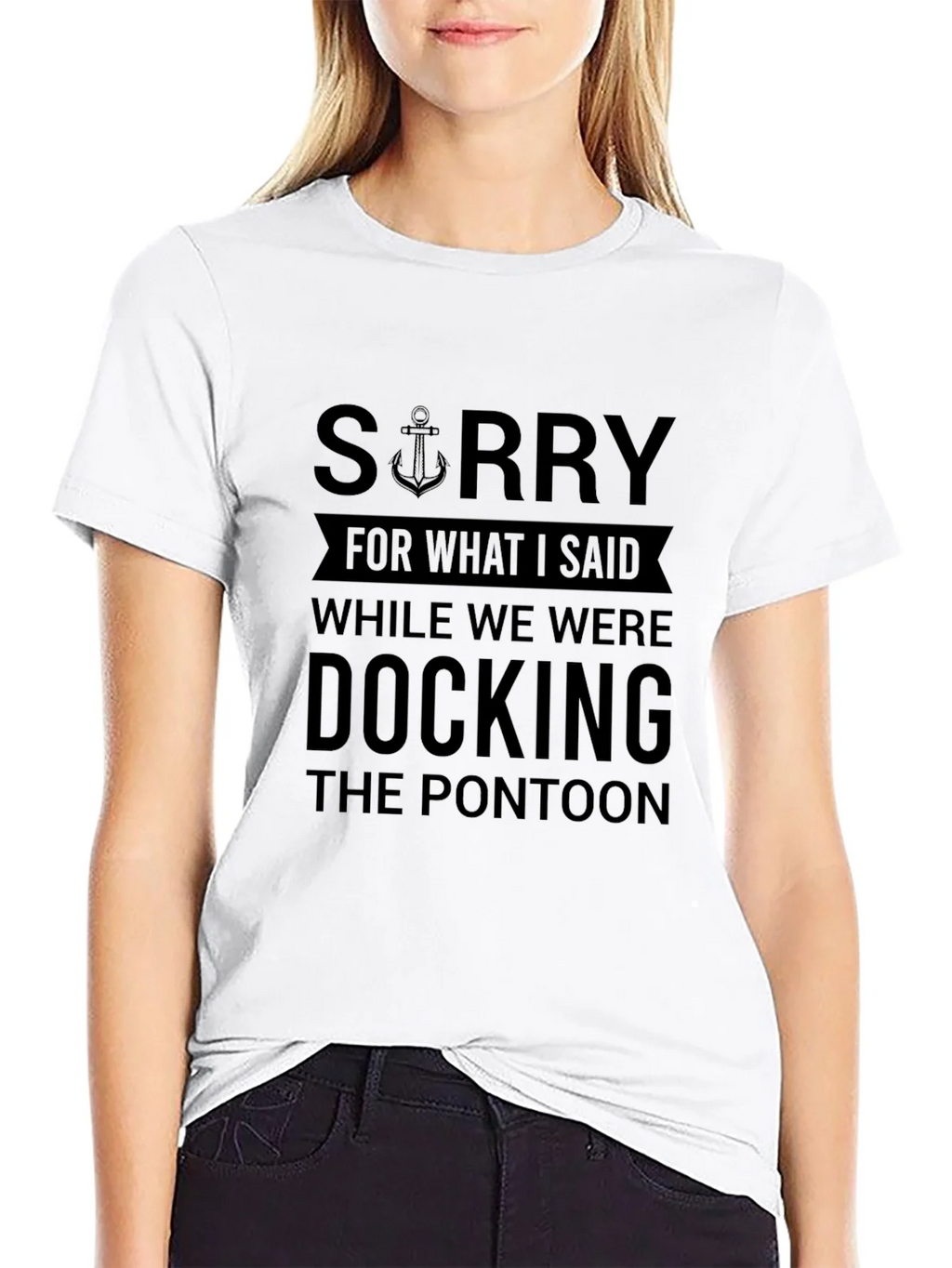 Funny Boating T-Shirt - Docking the Pontoon product image 8