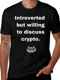 Introverted Crypto Enthusiast T-Shirt product image 1