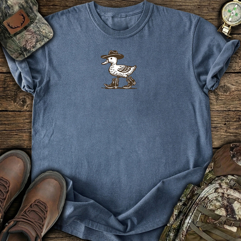 Funny Cowboy Duck T-Shirt product image 2