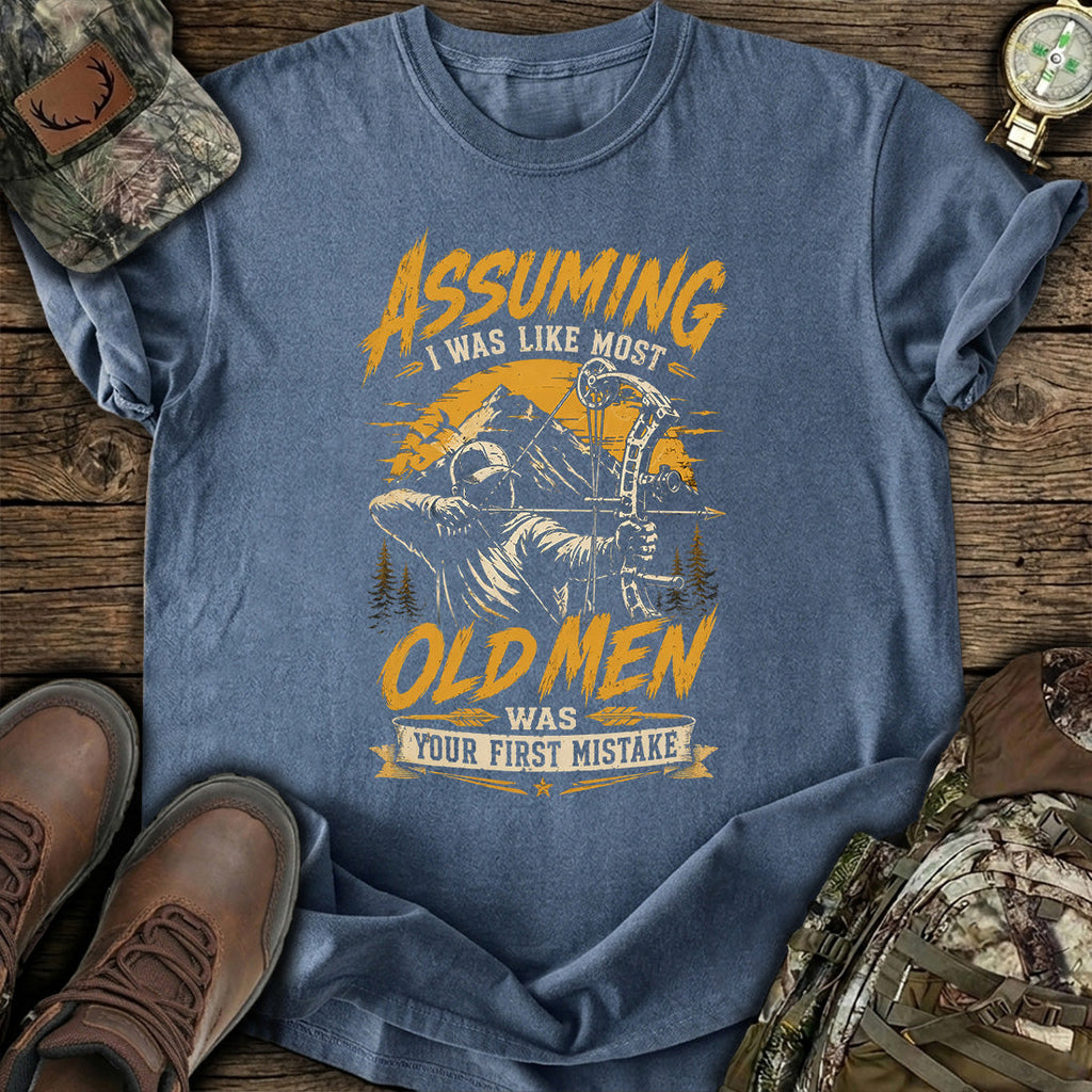 Old Men Hunting Mistake T-Shirt product image 5
