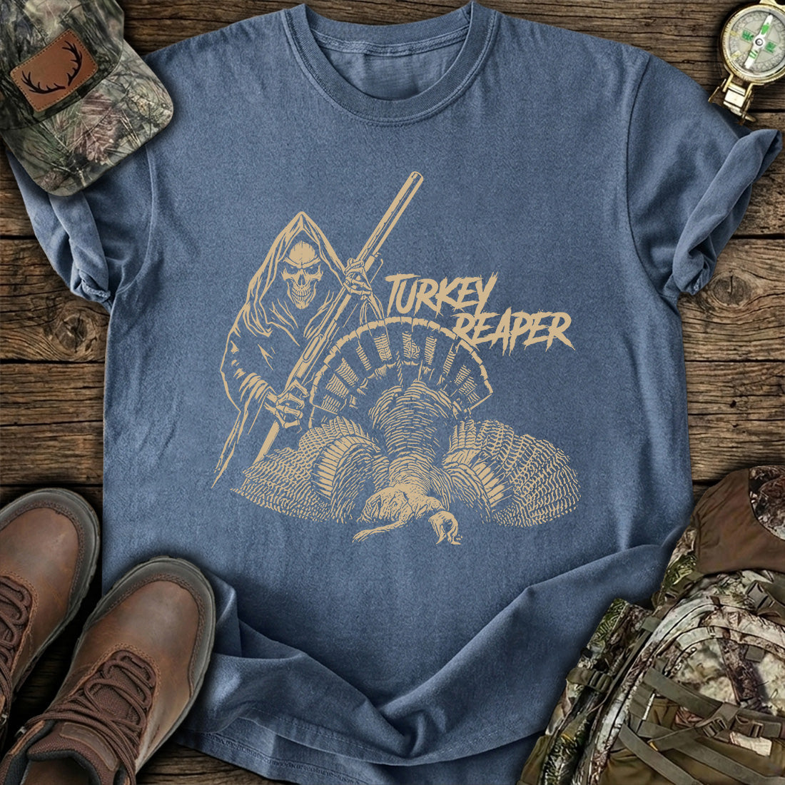 Turkey Reaper T-Shirt product image 4