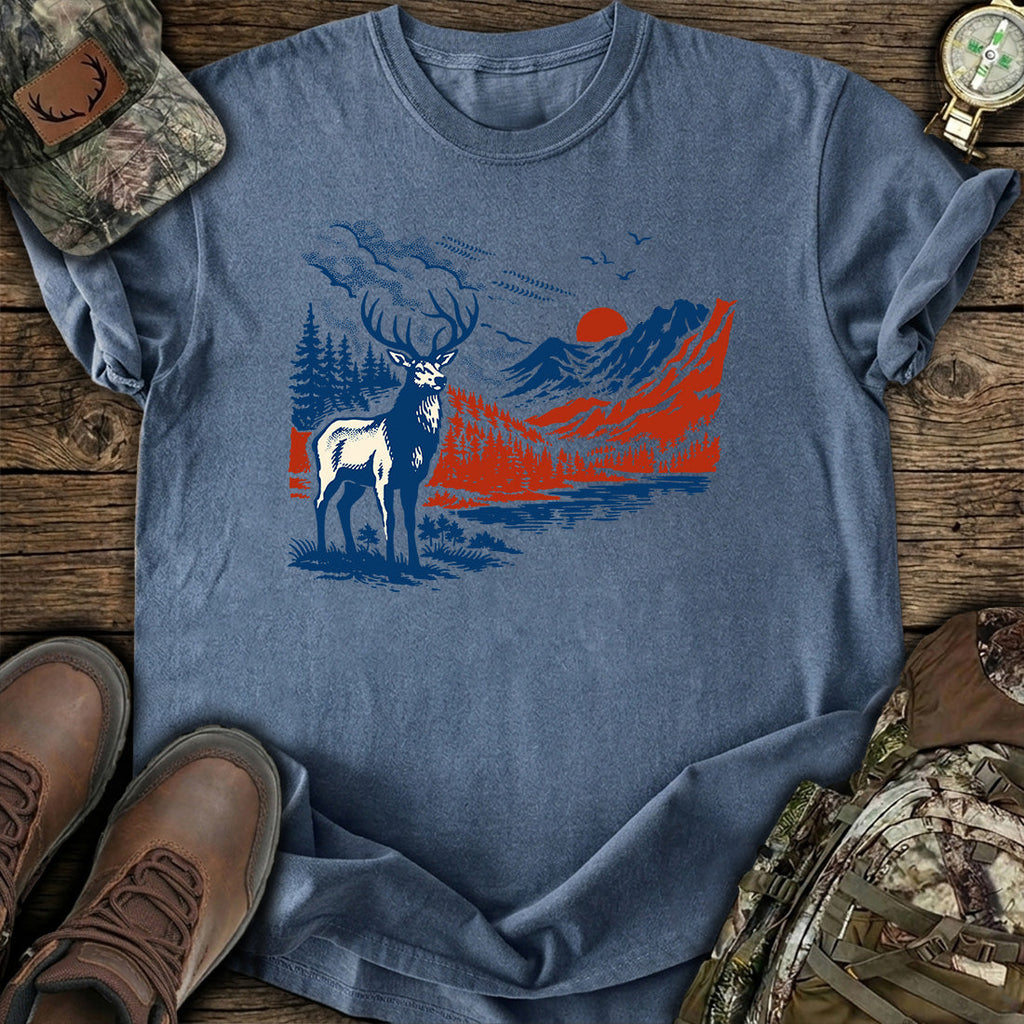 Mountain Deer Wilderness T-Shirt product image 6