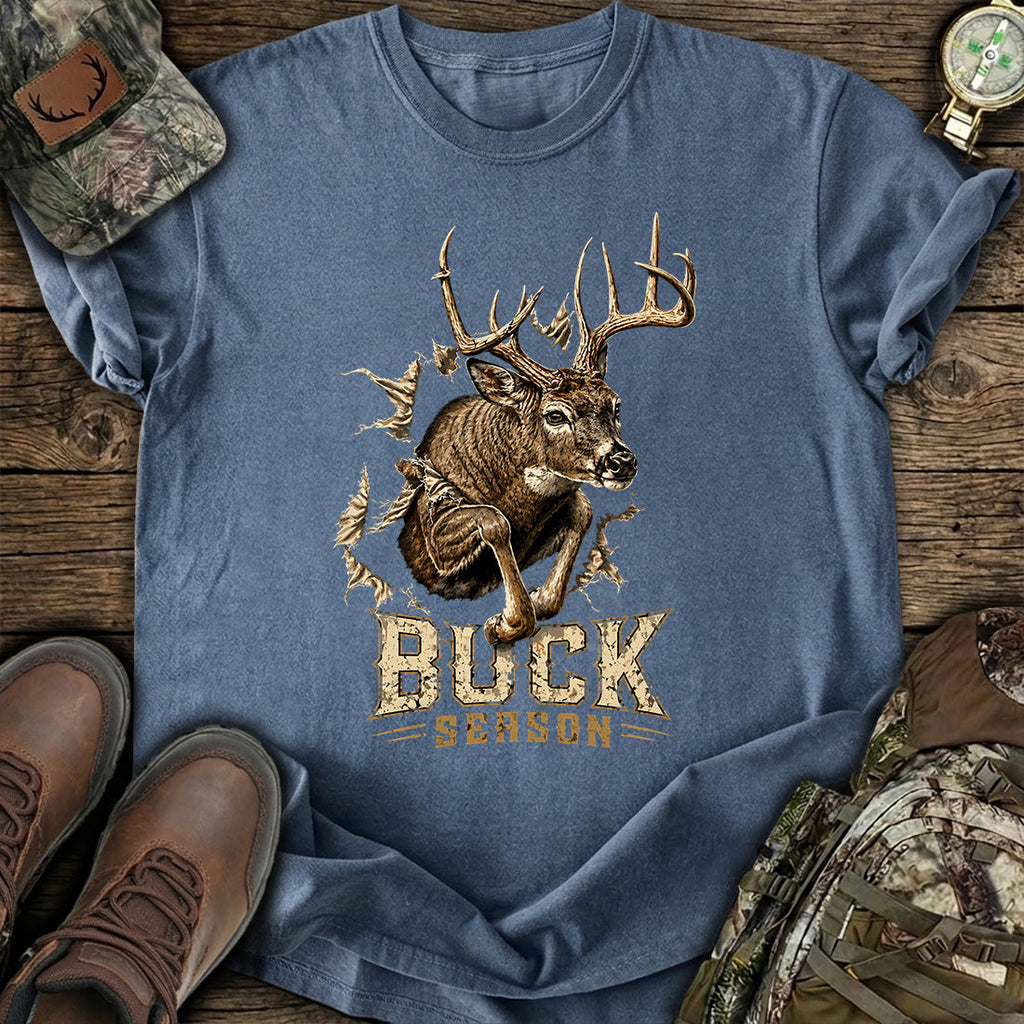Buck Season Deer Hunting T-Shirt product image 5