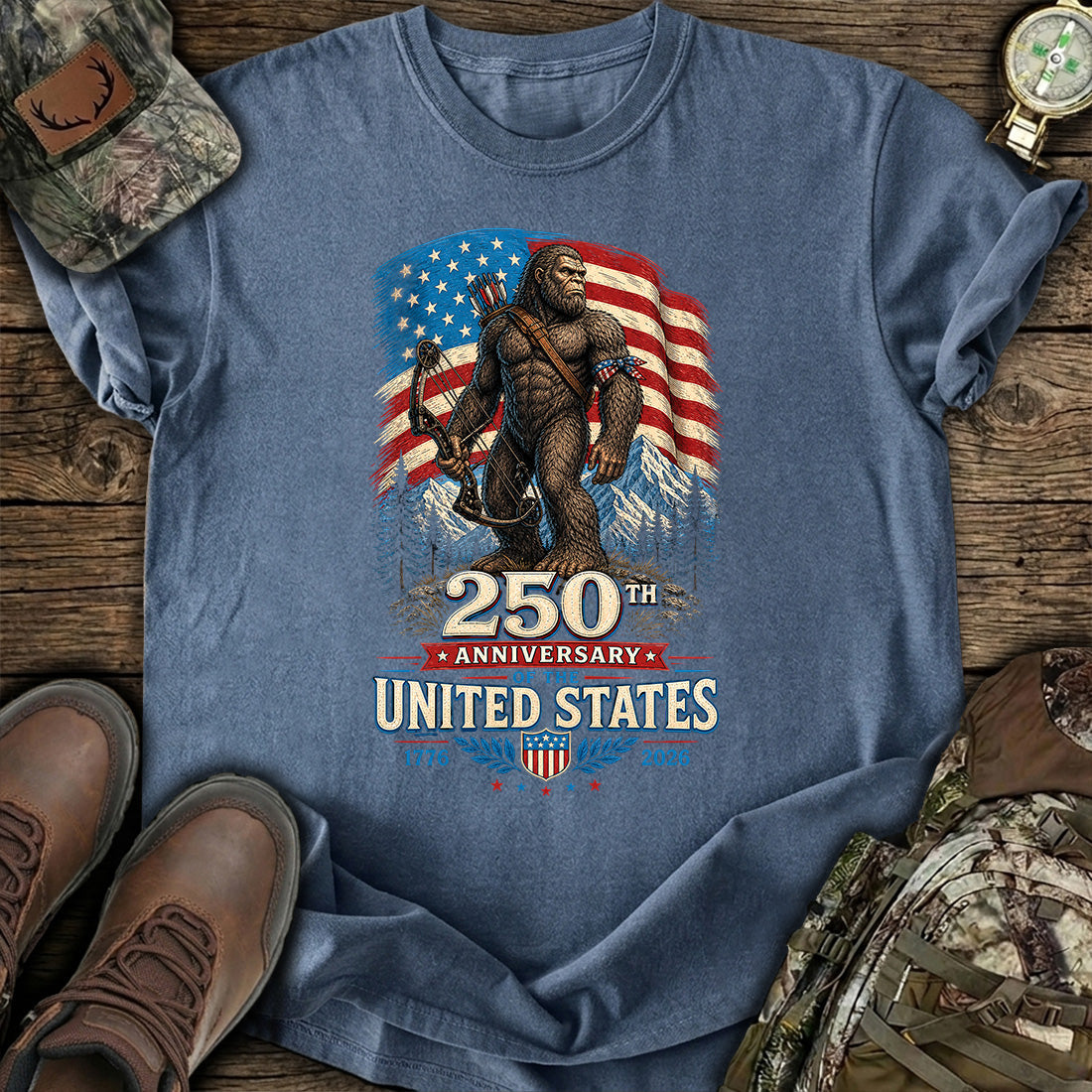 Bigfoot USA 250th T-Shirt product image 2