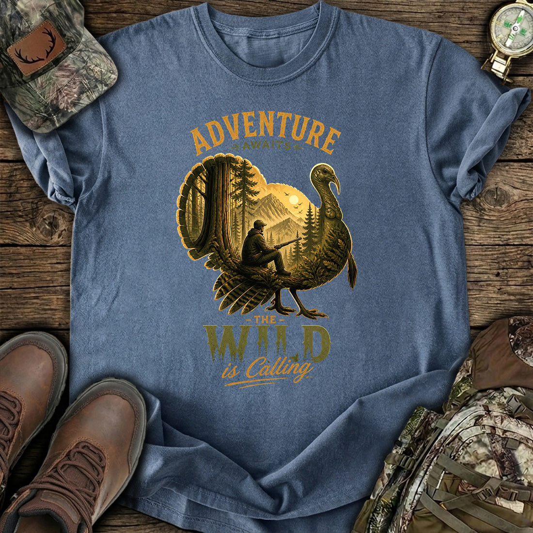 Turkey Hunting Adventure T-Shirt product image 4