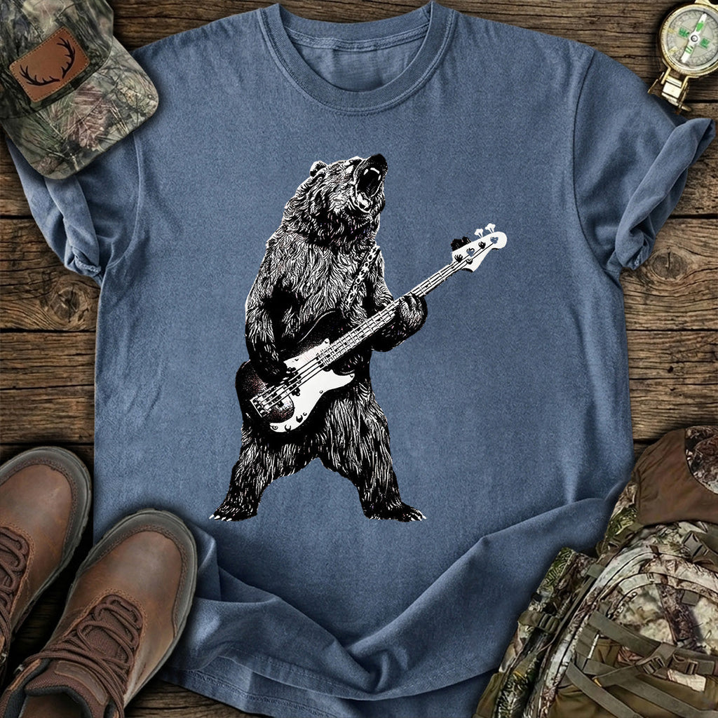 Rock Bear Guitar T-Shirt product image 3
