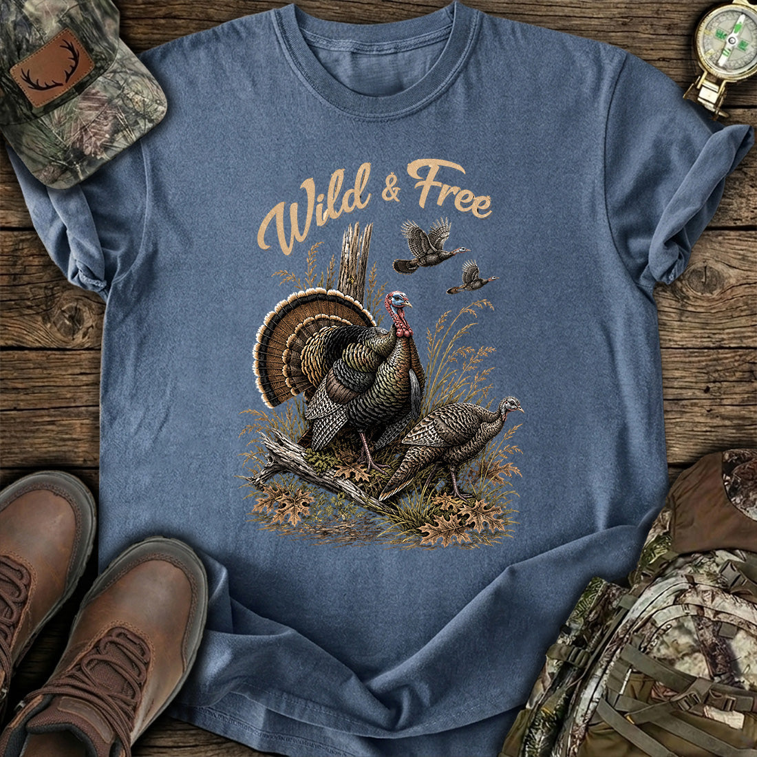 Wild Turkey Hunting T-Shirt product image 4