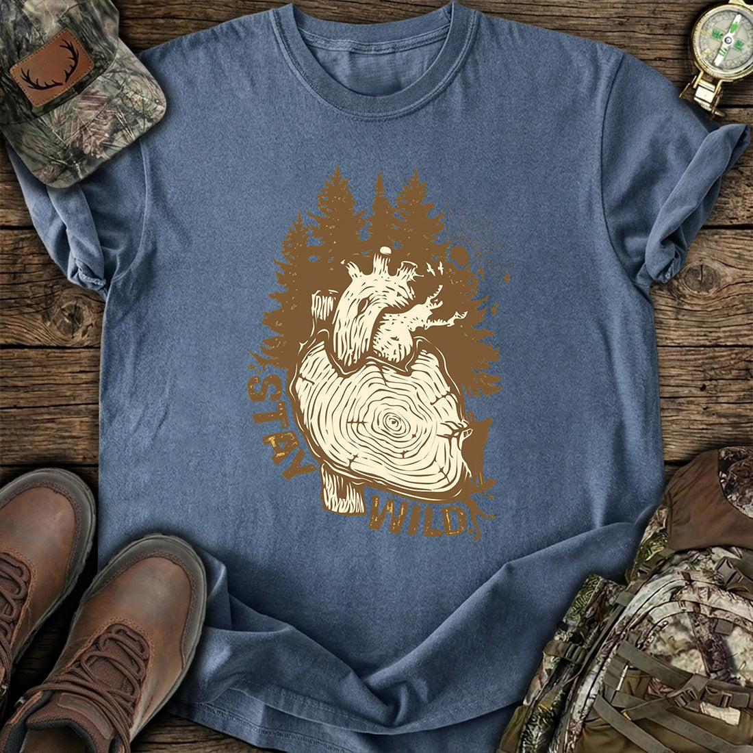 Stay Wild Forest T-Shirt product image 5