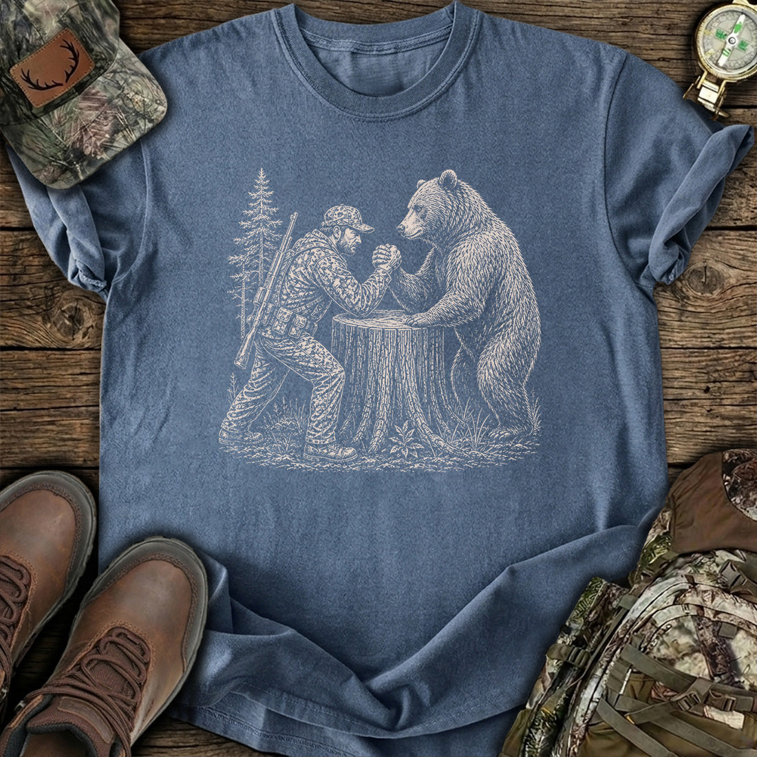 Stump Trial Bear T-Shirt product image 3