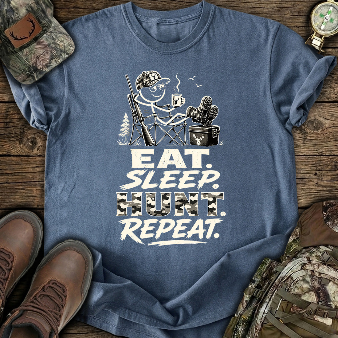Eat Sleep Hunt T-Shirt product image 4