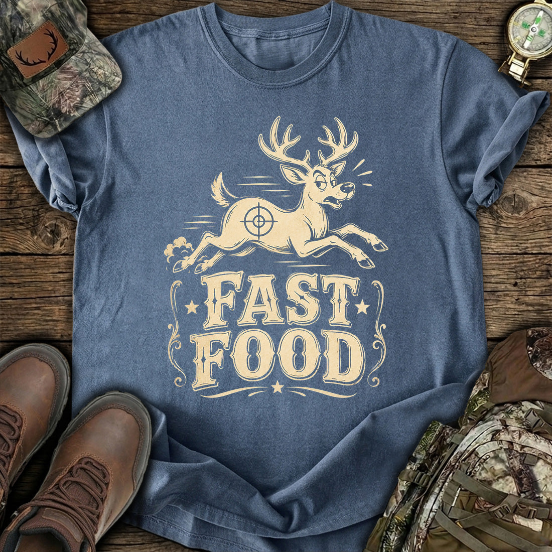 Funny Deer Hunting T-Shirt product image 4