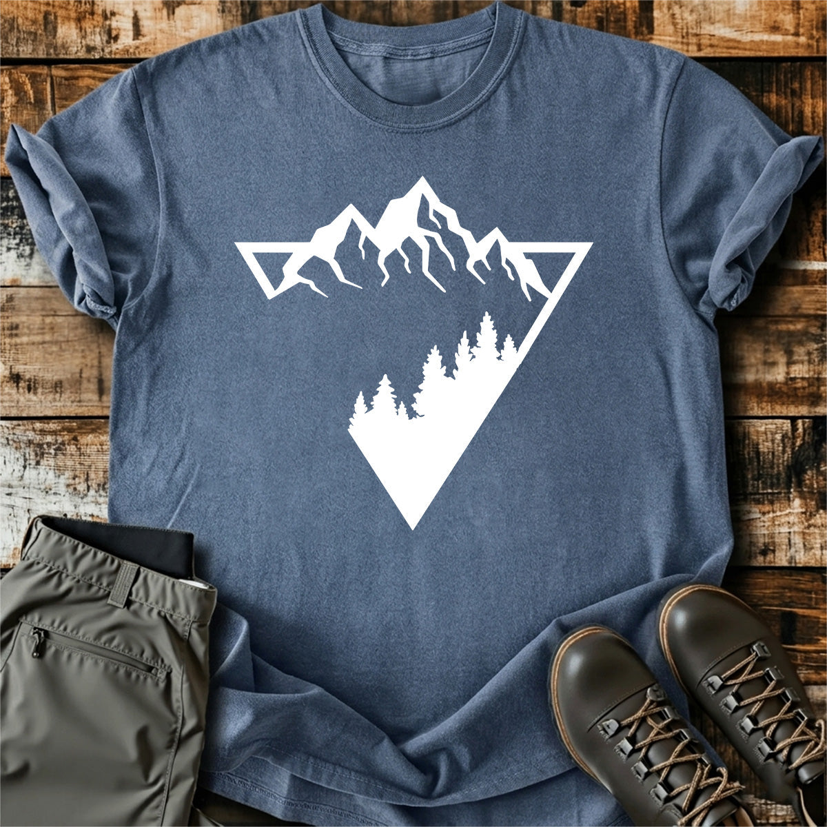 Mountain Forest Graphic T-Shirt product image 2