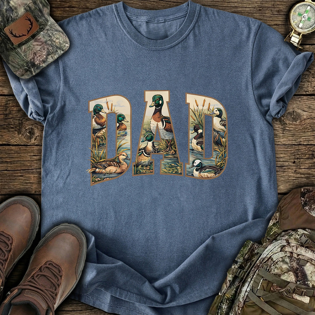 Duck Hunting Dad Camo T-Shirt product image 5