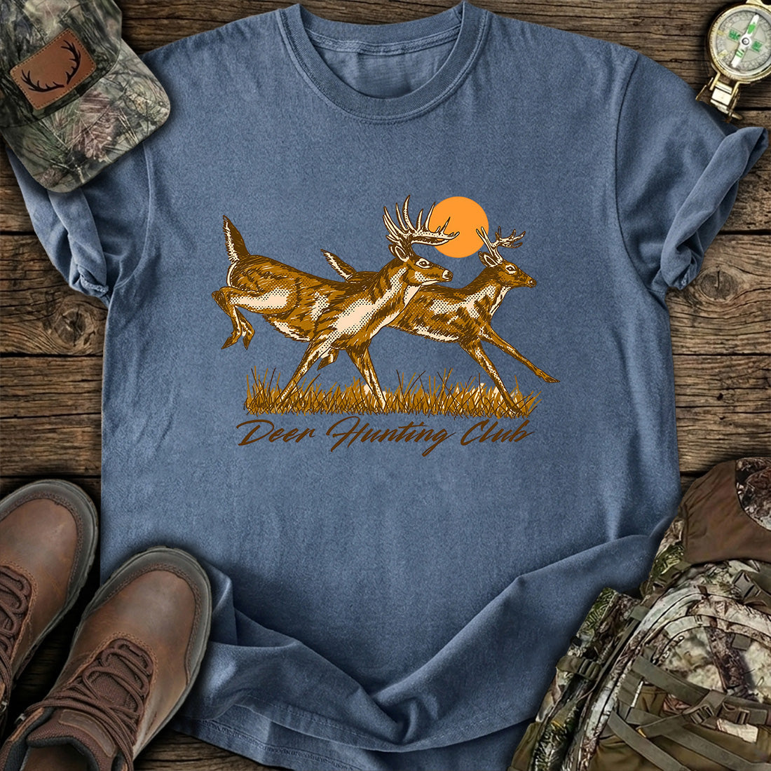 Vintage Deer Hunting T-Shirt product image 5
