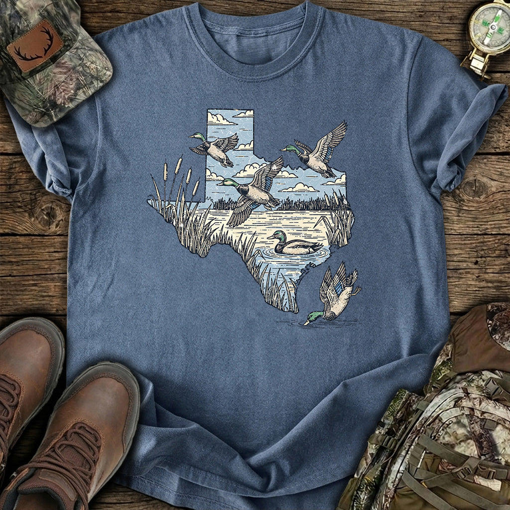 Texas Duck Hunting T-Shirt product image 4