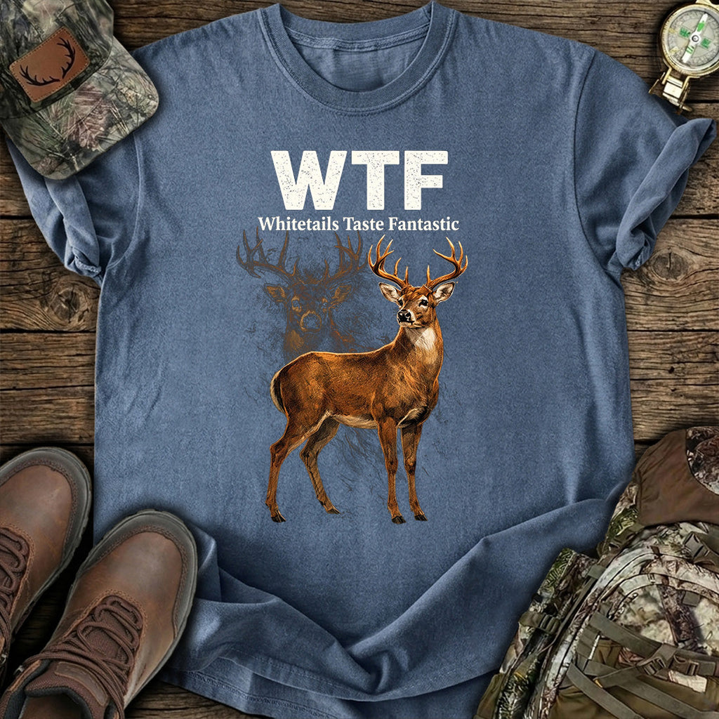 Whitetail Deer Funny Hunting T-Shirt product image 5