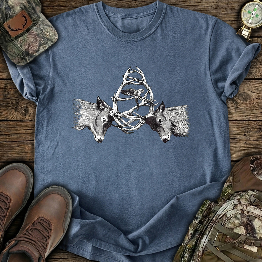Deer Antler Buck T-Shirt product image 2