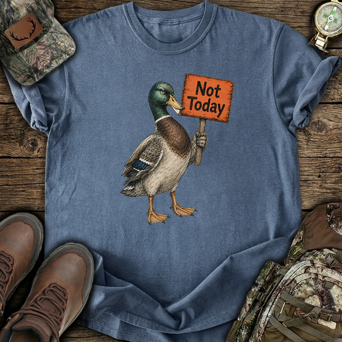 Not Today Mallard T-Shirt product image 2