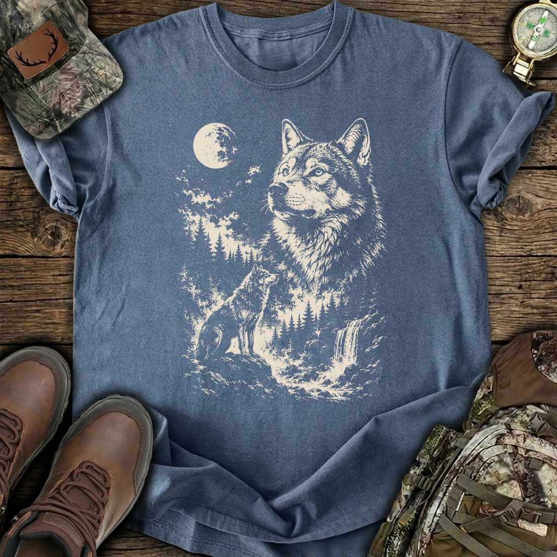 Mooncall Wolf Spirit T-Shirt product image 2