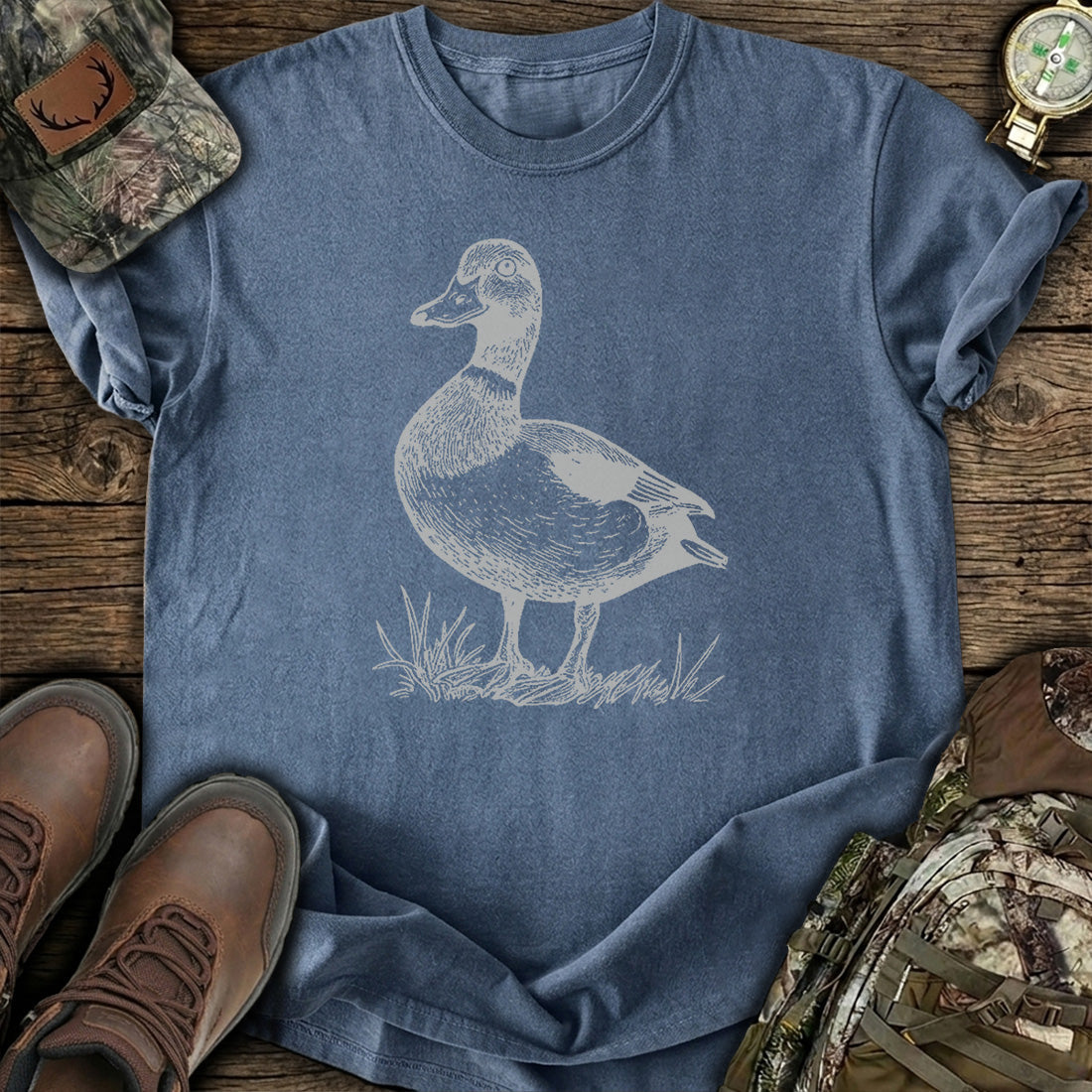 Quiet Marsh Duck T-Shirt product image 4
