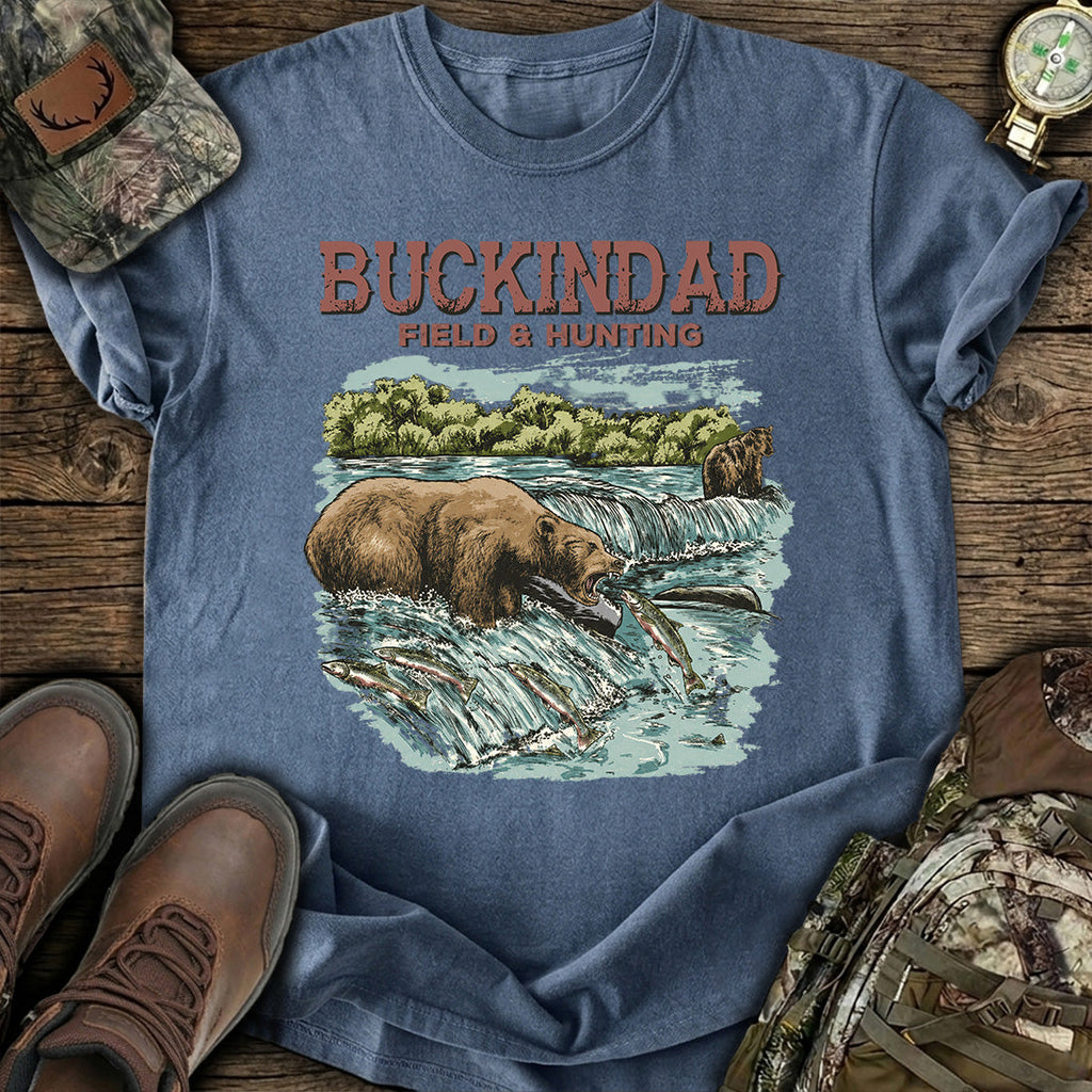 Bear Fishing Hunting T-Shirt product image 4