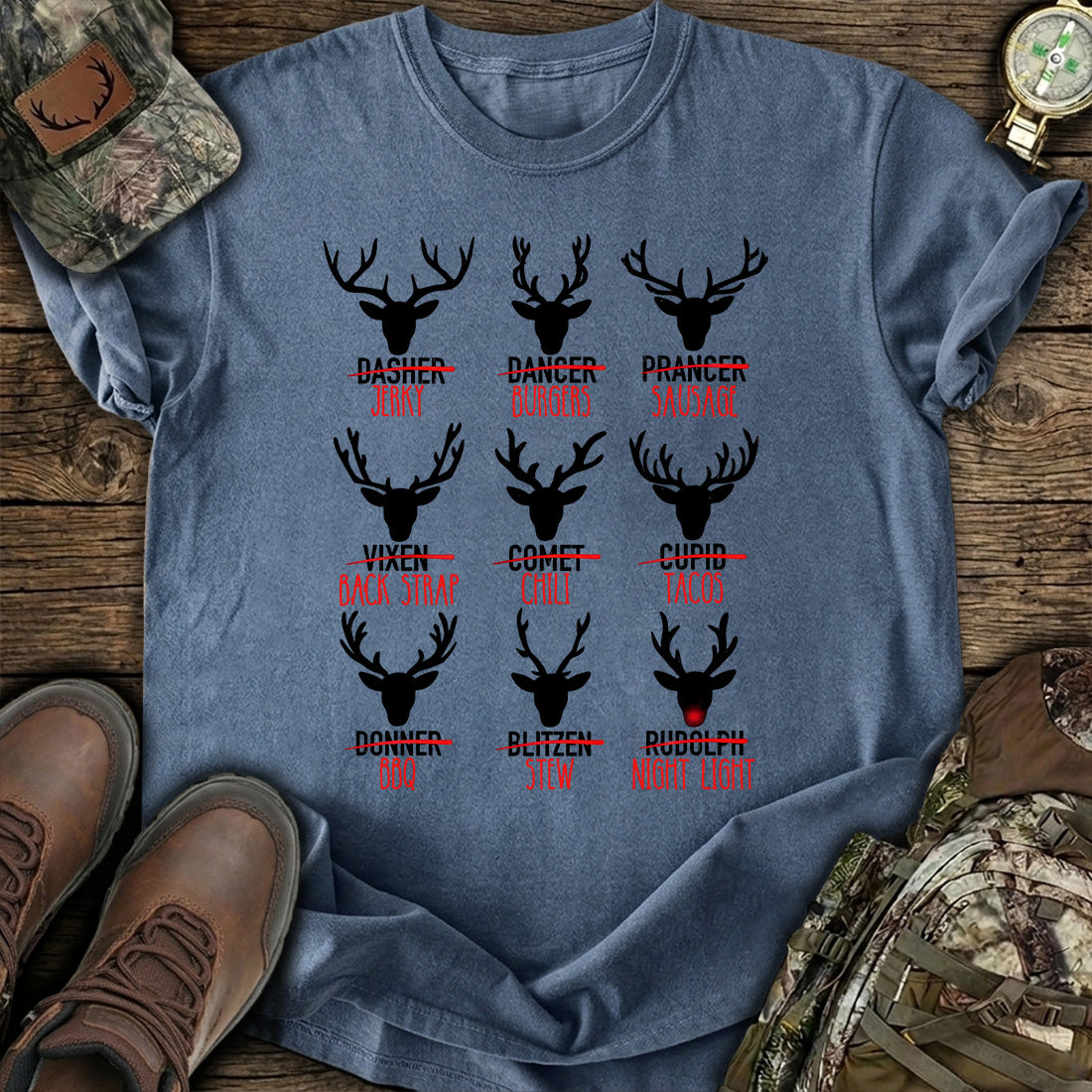 Funny Deer Hunter T-Shirt product image 1