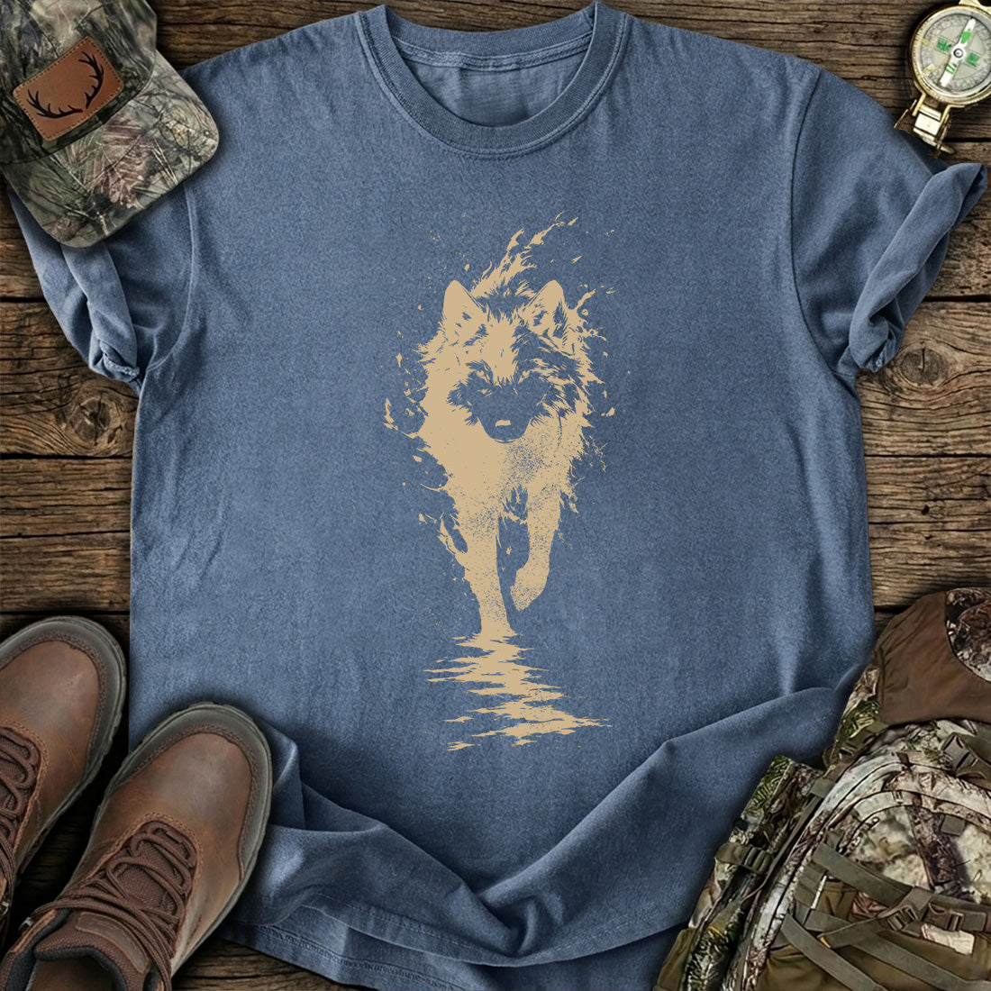 Running Wolf Spirit T-Shirt product image 5