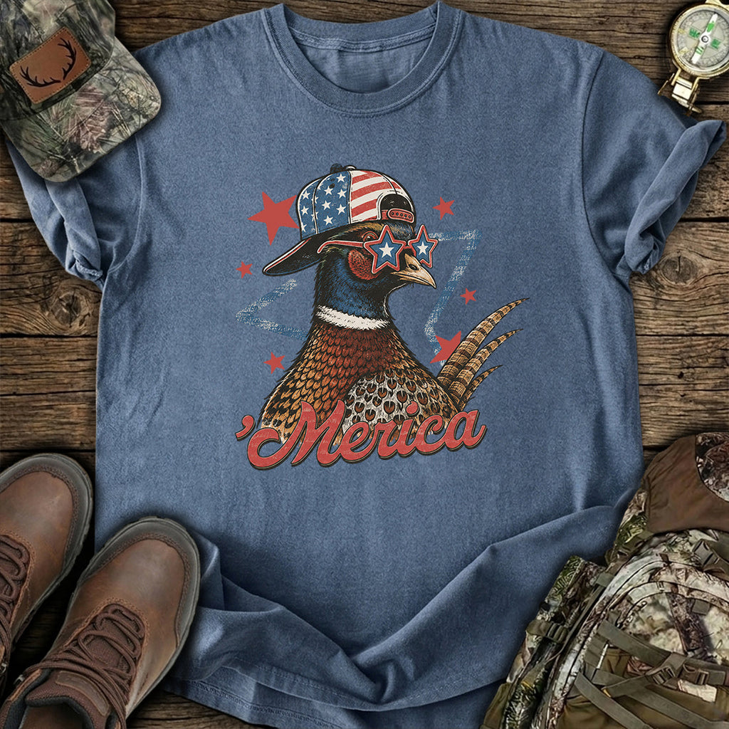Patriotic Pheasant America T-Shirt product image 5