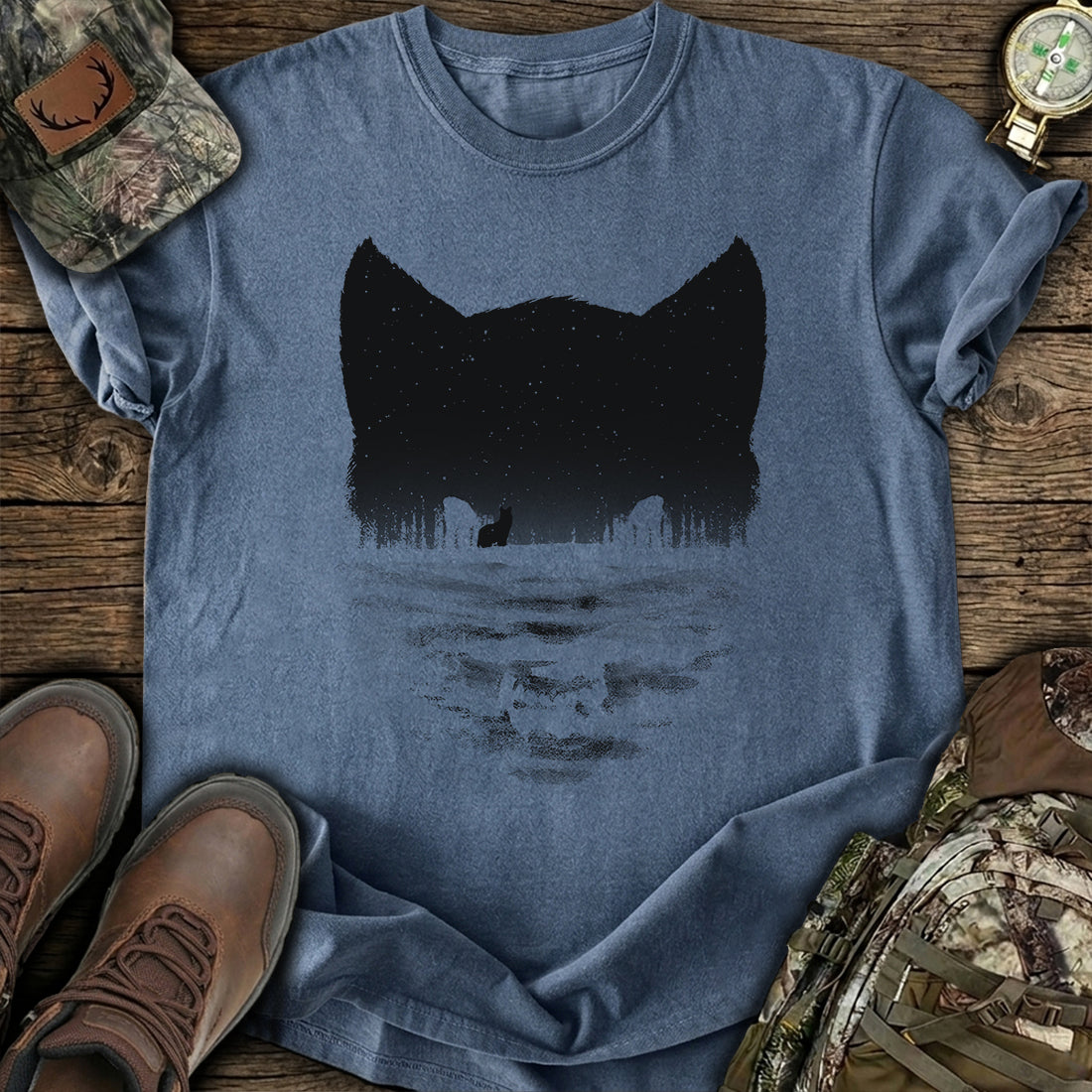 Night Howl Forest T-Shirt product image 2