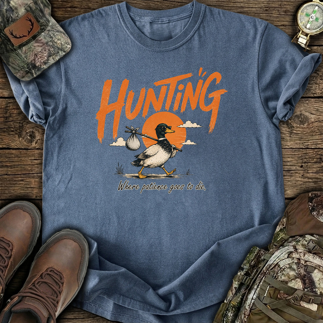 Patience Lost Duck T-Shirt product image 6