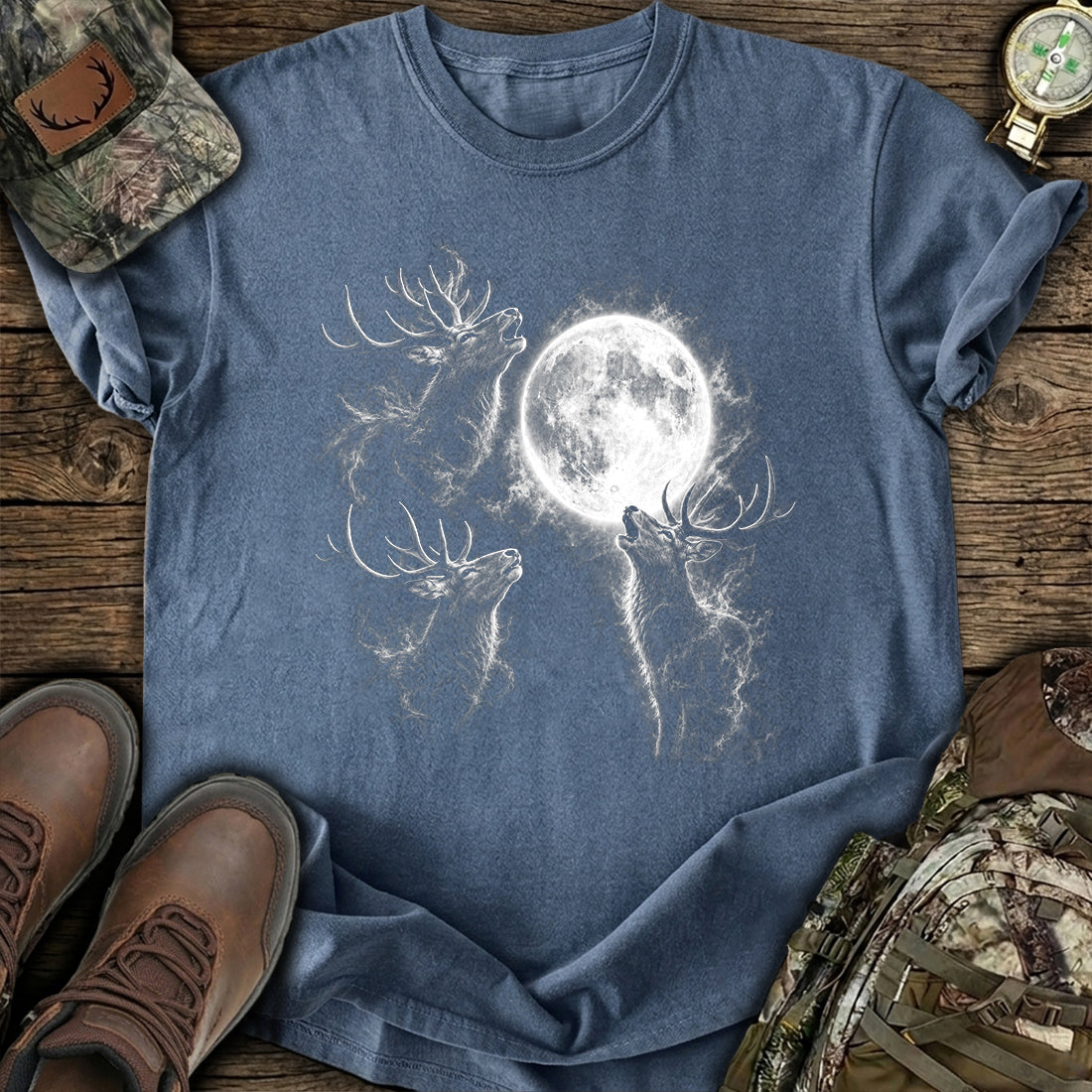 Moonlit Bugle Trio T-Shirt product image 2