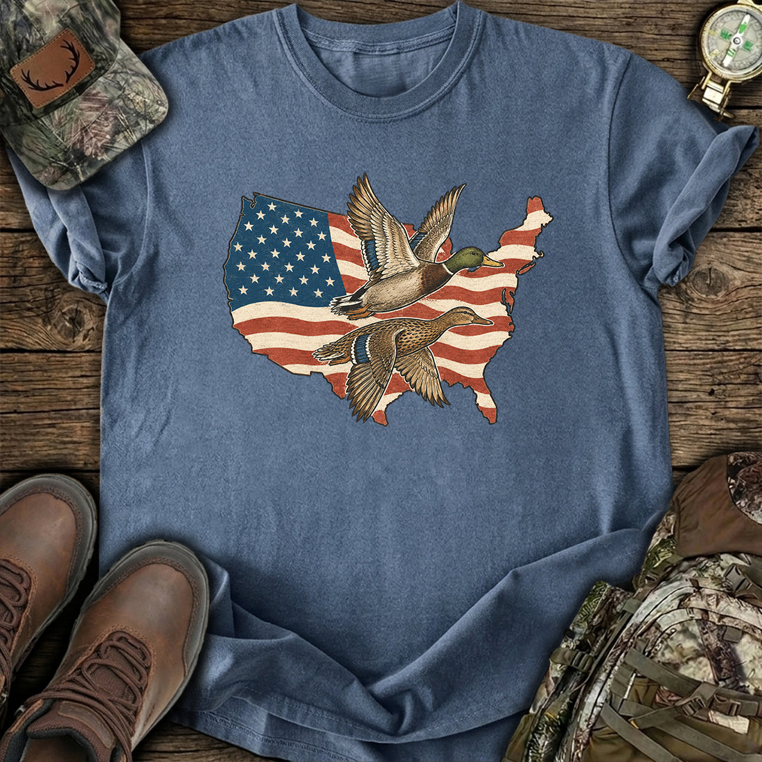 Freedom Duck Flight T-Shirt product image 5