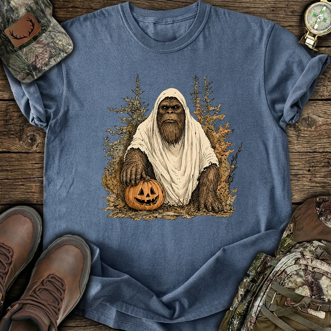 Ghost Bigfoot T-Shirt product image 3