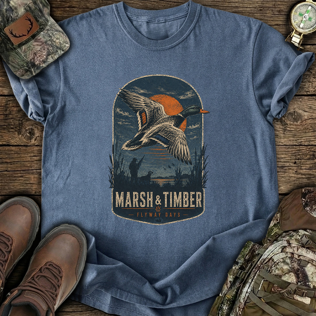 Marsh Timber Flyway T-Shirt product image 3