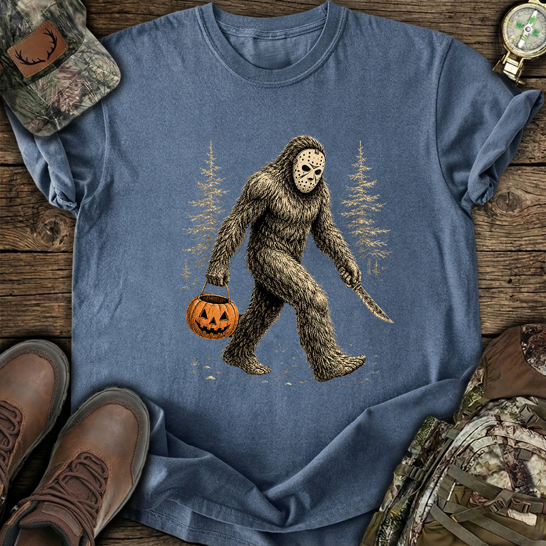 Haunted Bigfoot T-Shirt product image 3