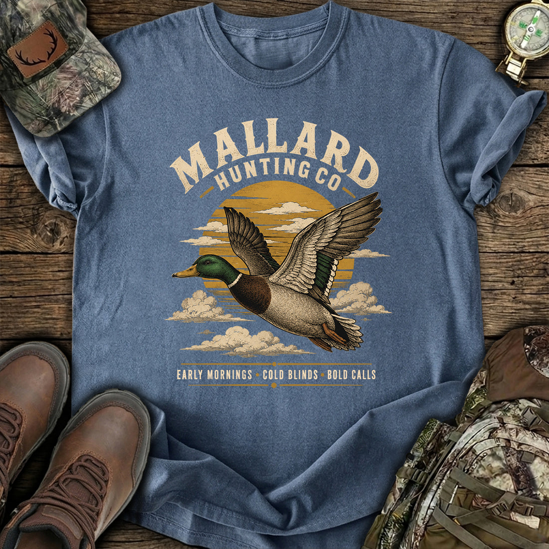 Mallard Dawn Calling T-Shirt product image 4