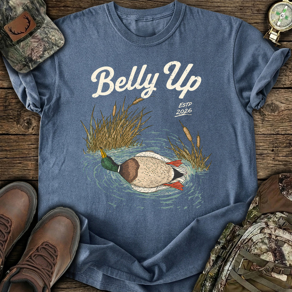 Duck Hunting Belly Up T-Shirt product image 5