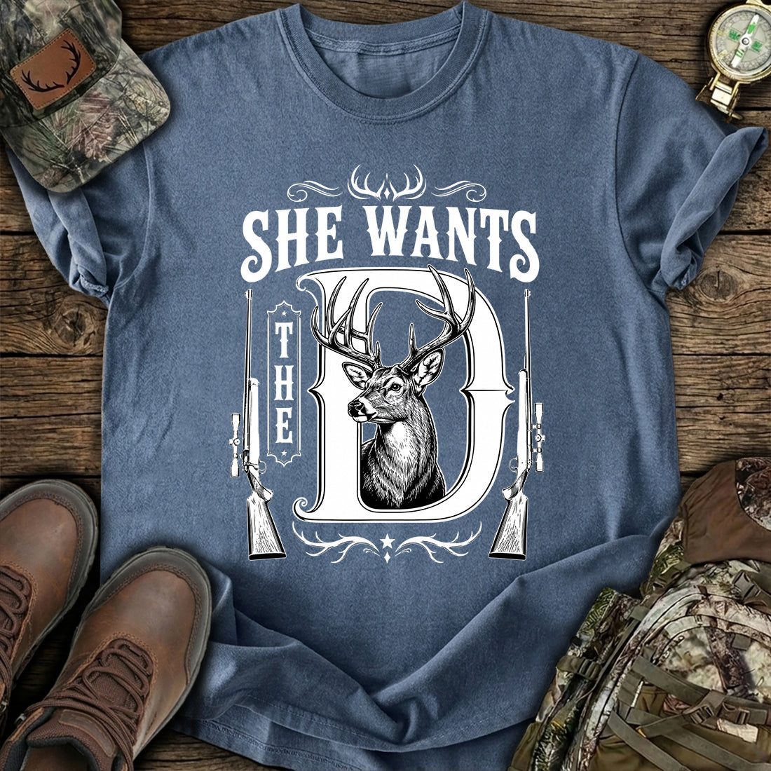 Funny Deer Hunting T-Shirt product image 3