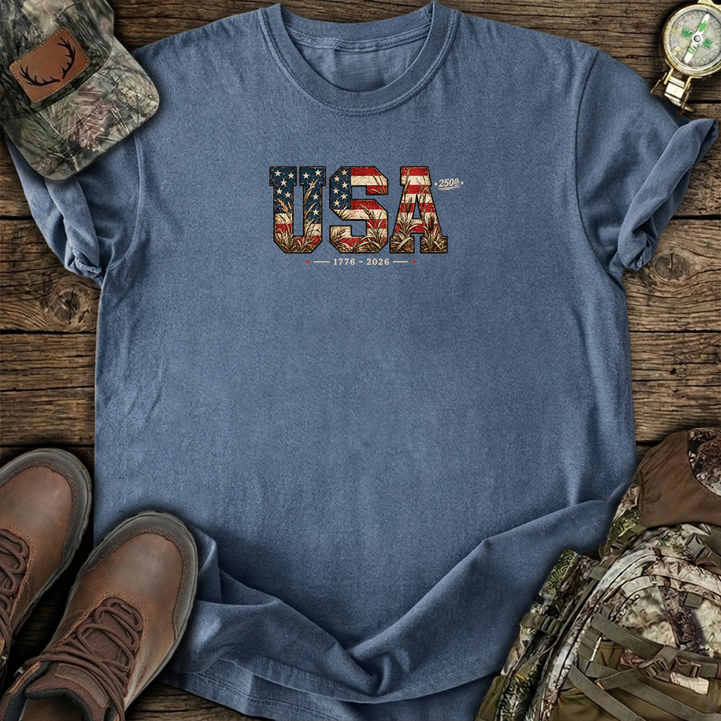 Freedom Blooms USA T-Shirt product image 6