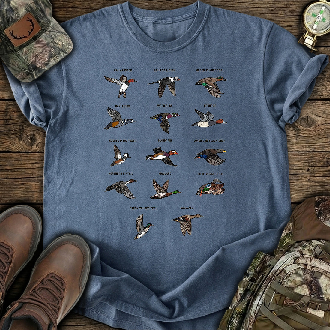 Duck Species Hunt T-Shirt product image 4
