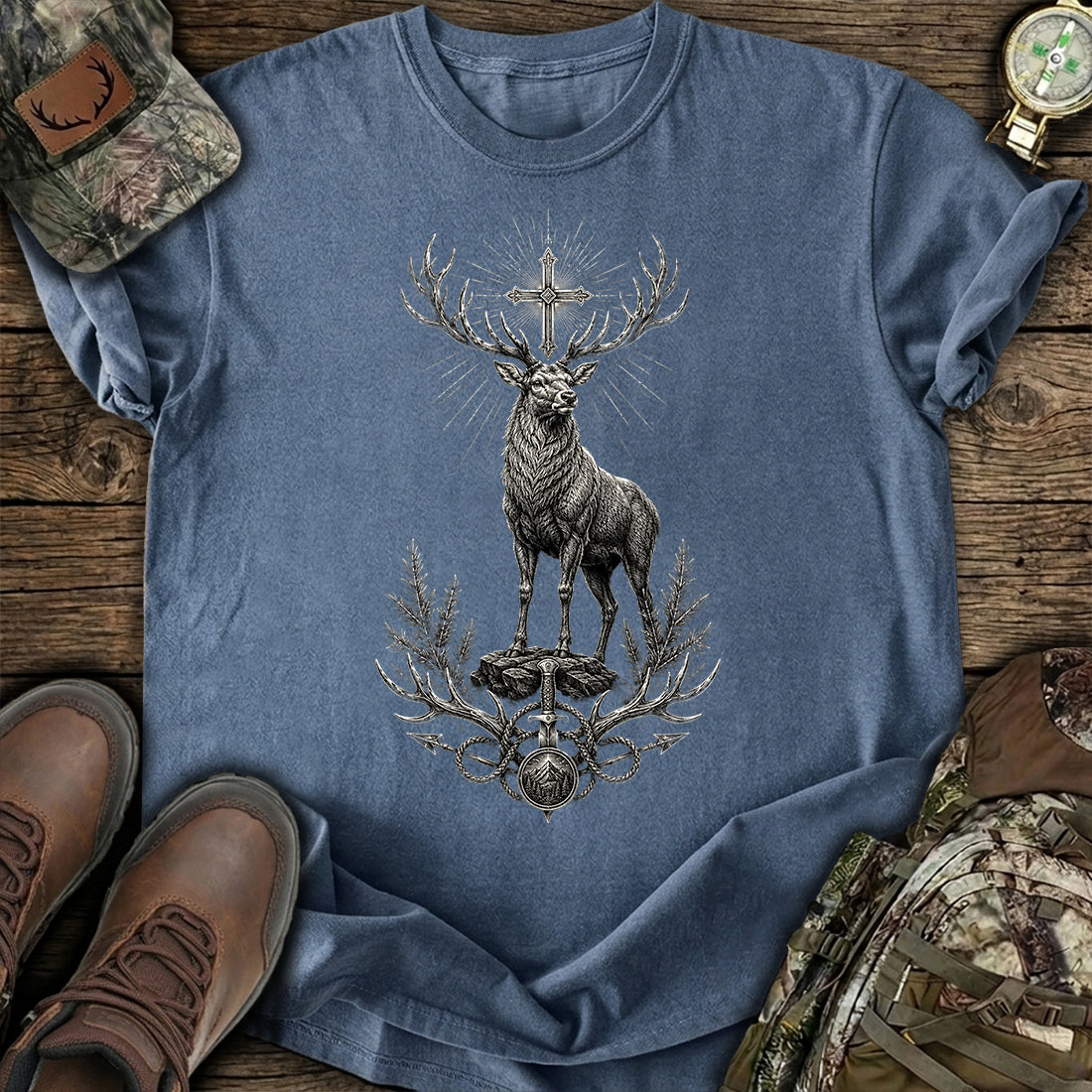 Christian Deer Hunter T-Shirt product image 3