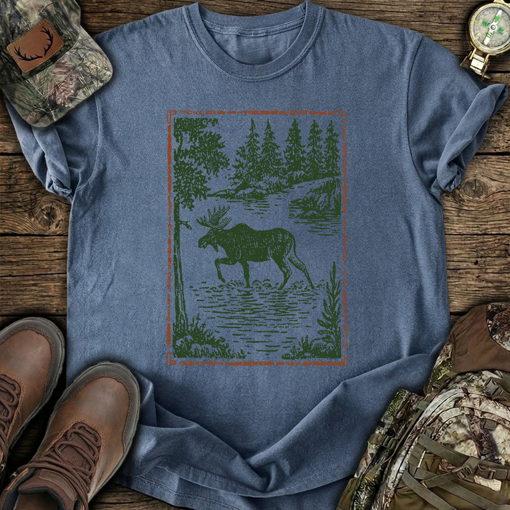 Timber Moose Solitude T-Shirt product image 2